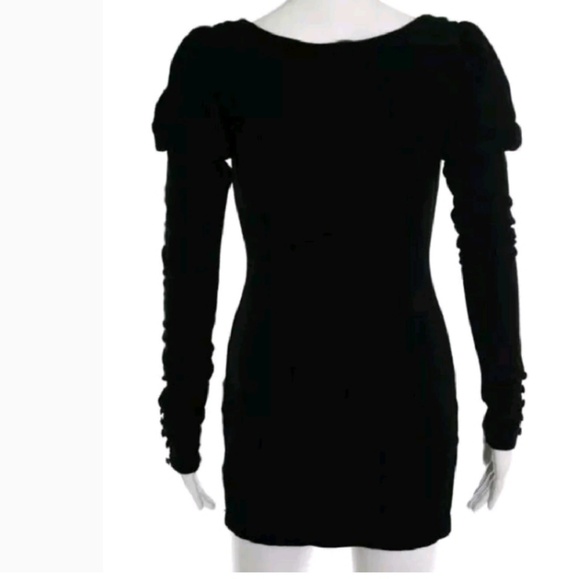 SOLD! ELIZABETH AND JAMES Black Minidress - Picture 3 of 8